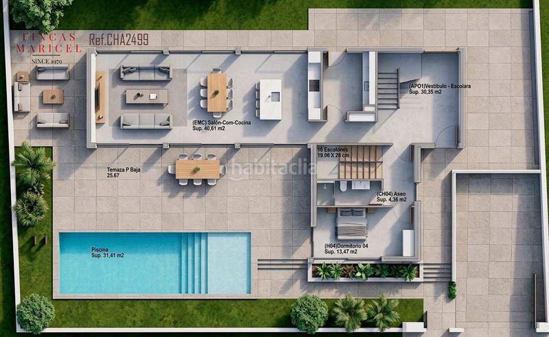 Foto dedd7ac5-bdcb-4b4b-9141-c0aa8c21e1f2. Casa amb calefacció aparcament piscina a La Plana Sitges