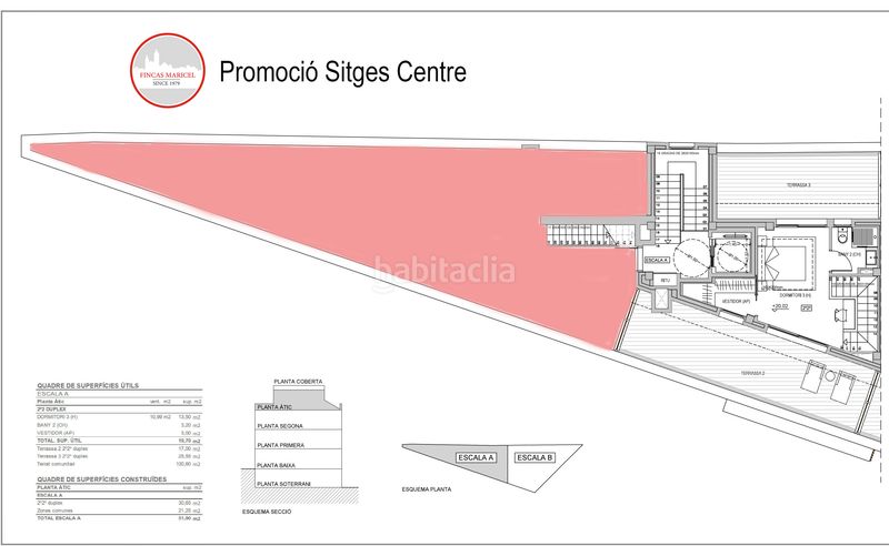 Foto 72c5a3a7-dd9b-4c22-be1c-1b47d833dbe5. Pis 63m<sup>2</sup> amb calefacció aparcament a Centre Sitges