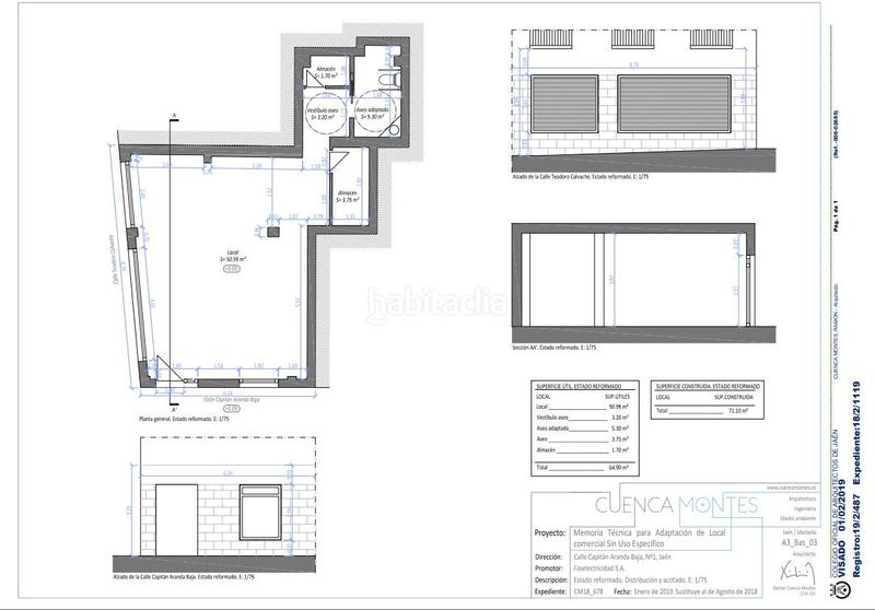 Foto 7a43d84c-c332-4d0b-823d-1aeb964024f9. Rent business premise in capitan aranda baja 1 in Jaén