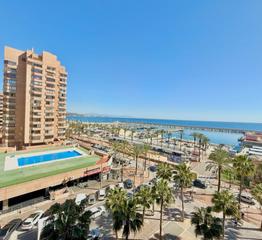 Piso en Puerto Deportivo. First-line beach apartment with lateral sea views and views of f