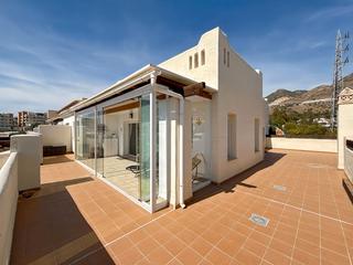 Àtic a Rancho Domingo - La Hacienda. South-facing penthouse in benalmádena with 2 bedrooms, 2 bathroo