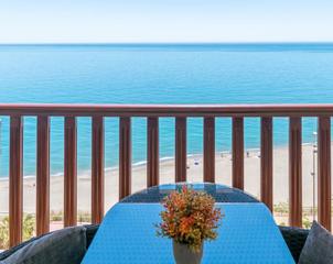 Pis a Las Gaviotas - Carvajal. Exclusive beachfront apartment with stunning views in carvajal