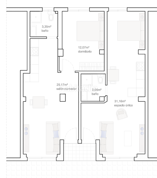 Foto 25f1c199-3247-4dc6-8668-bc7086fc6782. Studio avec chauffage dans Carranque - Haza Cuevas Málaga
