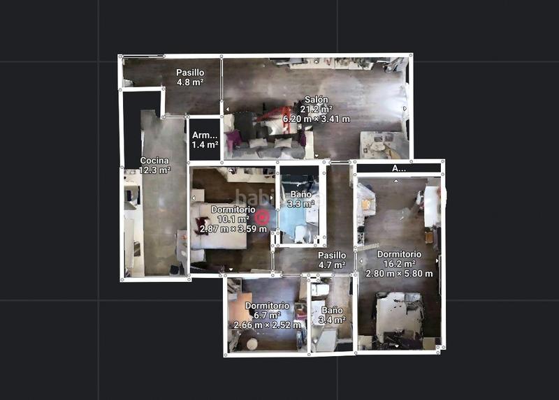 Foto f2982e3a-9cff-4212-859d-40316207d8cf. Appartement avec parking dans Joaquina Eguaras Granada