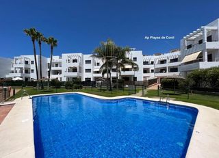Àtic  Ana rossetti. Apartamento de 2 dormitorios, 1 baño, vistas al mar y piscina co
