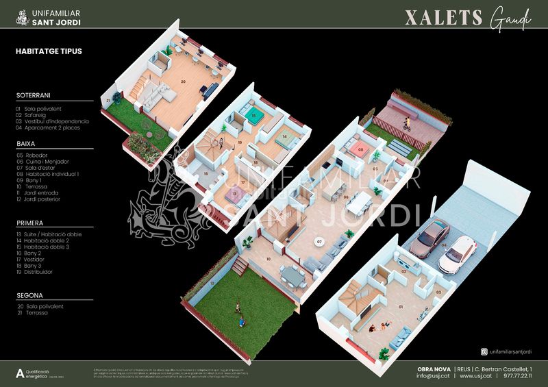 Foto 020d4208-9667-41ac-a8c4-dd7d59429443. Xalet amb calefacció aparcament a Mestral Reus