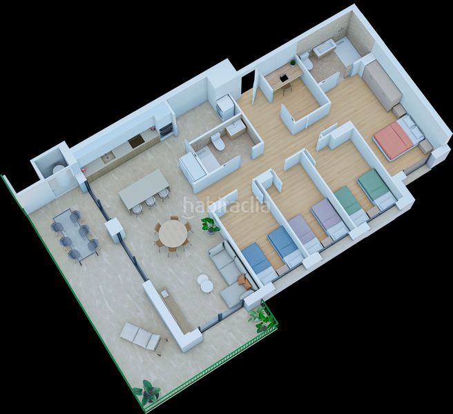 Foto e450a680-34bb-4880-b3b4-e677ada7c9d5. Pis 138m<sup>2</sup> amb calefacció aparcament piscina a Ponent Reus