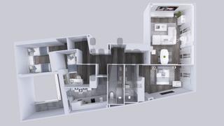 Appartement à Nueva 10. Rehabilitación integral del edificio de rio chico. ponemos en ve