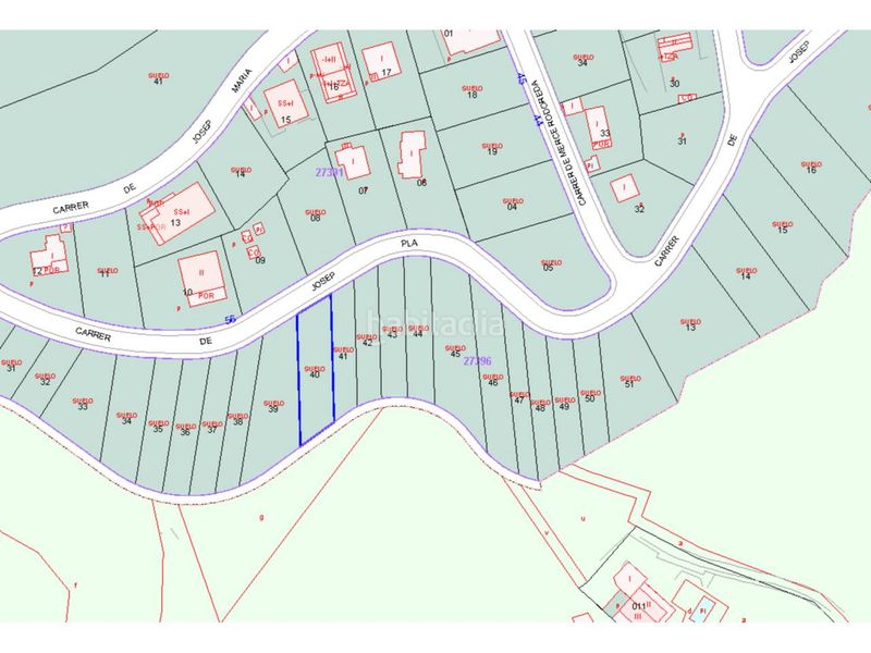 Foto a278d206-5295-49d1-8b97-dbb482f3409b. Terreno residencial en calle josep plá 98 parcela en venta , urbanización ca lenric de calafell en Castellgalí