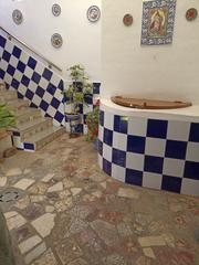 Mas à Fuente Palmera. Casa de planta baja, distribuida en 4 dormitorios, 2 baños, coci