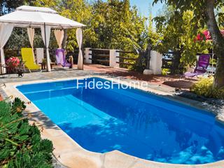 Xalet a Lugar extrarradio 655. Precioso cortijo rústico con jardín y piscina privada en lanjaró