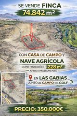 Residential Plot  Calle campo de gol. Finca en venta y alquiler con opción a compra  74.842 m2 junto a