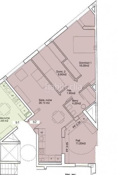 Foto 498280f2-ca56-4136-a8c1-ea75deb500d0. Apartament amb calefacció aparcament a Olot