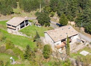 Mas  La baumeta. Masia en la quar