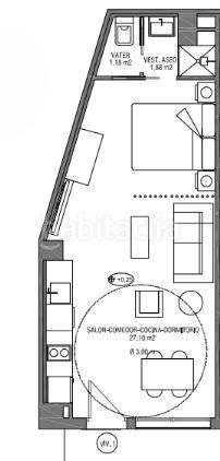 Foto c3dfa0bc-9c6d-48ca-b60a-8f3861b99121. Loft amb calefacció a San Francisco Javier Granada