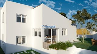 Towny house  Calle lagunas de ruidera. Parcela con casa en construcción, con proyecto, licencia y plano