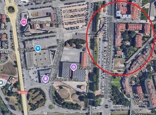 Autoparkplatz in Centre