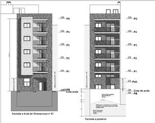 Terreny residencial a Diagonal-Colomeres. Solar para 5 viviendas