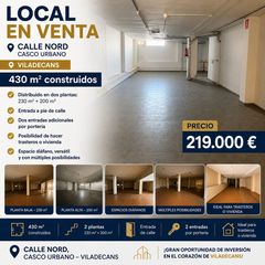 Local Comercial en Centre. *** local diáfano 430 m² - viladecans ***