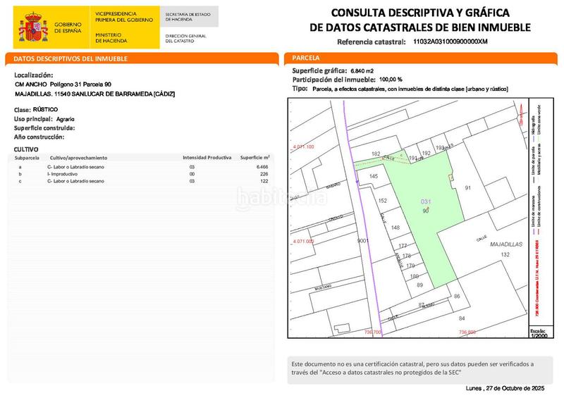 Foto af53319c-3ffc-41bc-a3e3-97cdb3333afb. Finca rústica a Ctra Jerez-Ctra del Puerto Sanlúcar de Barrameda