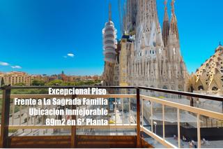 Appartement  Provença. Piso único frente a la sagrada familia, con vistas directas al t