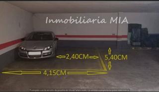 Autoparkplatz in Calvario. Garage zona ayuntamiento.