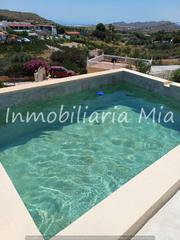 Maison à Tébar - Los Arejos. Casa de campo con vistas al mar y piscina en águilas