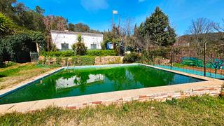 Masia a Galaroza. Casa en parcela de 1.750 m2 con piscina y huerta.