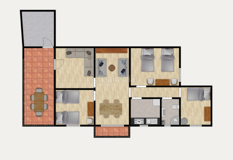 Foto 3edd8380-f999-43e7-8a9a-fbebec109fa4. Alquiler piso oportunidad alquiler en este apartamento con vistas al mar en playa larga en Tarragona