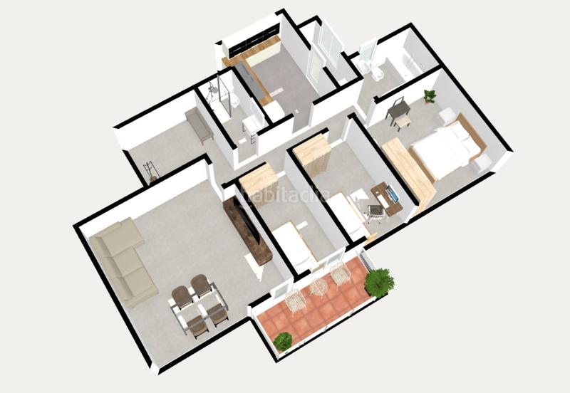 Foto 1d99cb36-1a1b-4d61-8f8b-63a4c3453bcb. Etagenwohnung mit heizung in Torreforta Tarragona