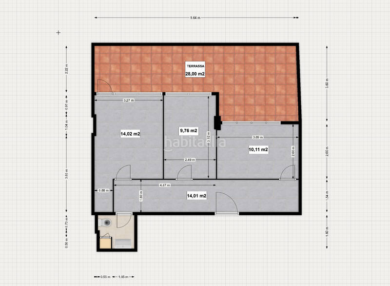 Foto 414c3c84-47e3-4050-b2d4-e2d76b6afcec. Miete büro in rambla nova 76 in Eixample Tarragona