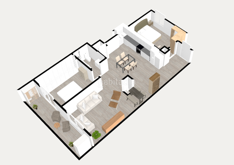 Foto 42c2871e-328f-4081-9220-99ba1f811c09. Piso  reformado con piscina en ramon i cajal en Tarragona