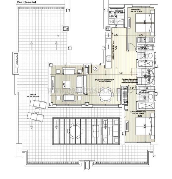 Foto a32f5917-8946-4bb1-ada8-b36c3a34b0bd. Penthouse with heating parking pool in Villamartín-Las Filipinas Orihuela