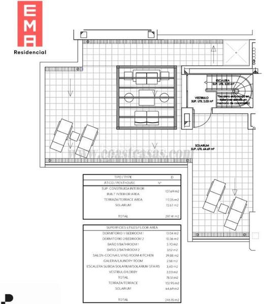Foto dd4ad9e9-4198-4e4c-84c2-32d043593ddd. Penthouse with heating parking pool in Villamartín-Las Filipinas Orihuela
