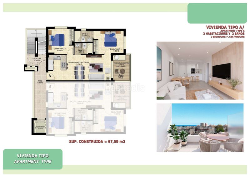Foto 8c0906f6-5883-4618-b9a8-b5cd17813d48. Apartament amb aparcament piscina a nueva Torrevieja Torrevieja