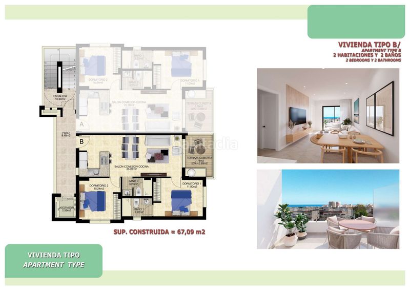 Foto d67d0bb1-8990-4e40-9d78-61ecc8245aec. Apartament amb aparcament piscina a nueva Torrevieja Torrevieja