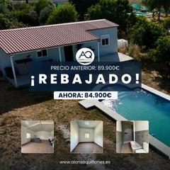 Masia a Palacios y Villafranca (Los). Parcela con vivienda prefabricada