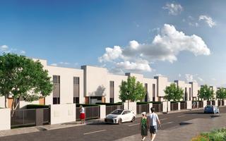 Casa a Donantes de sangre. Viviendas adosadas de nueva construccion