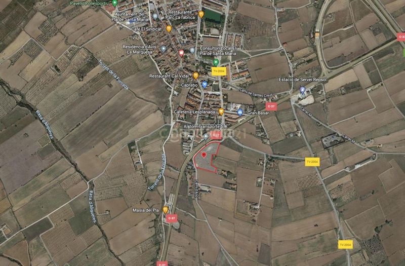 Foto 066f60b0-42c6-402e-9b22-526a77fdaac1. Terreno residencial en camí d'alio 27 parcela urbanizable de 16.000 m junto a la c37 ideal para proyecto hotelero o terciario en Pla de Santa Maria (El)