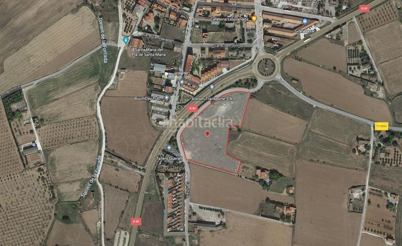 Foto d1bccebe-d1b9-46bc-9dbb-c23af36a2715. Terreno residencial en camí d'alio 27 parcela urbanizable de 16.000 m junto a la c37 ideal para proyecto hotelero o terciario en Pla de Santa Maria (El)