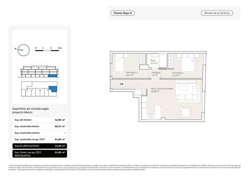 Foto d0504c36-e202-4c94-b490-0179bba6a858. Piano terra con riscaldamento parcheggio in Torre de Benagalbón Rincón de la Victoria