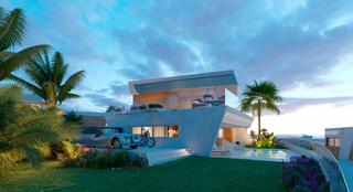 Casa pareada en El Faro de Calaburra - Chaparral. Casa de cuatro  dormitorios con jardín 255m2 y espectaculares vi