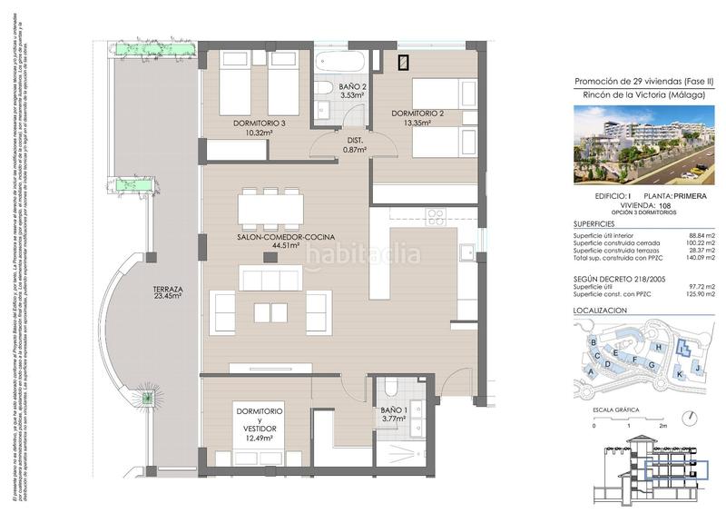 Foto ee5f3e94-e283-4e80-b637-0f43faf509f7. Appartement mit heizung parking pool in Lo Cea Rincón de la Victoria