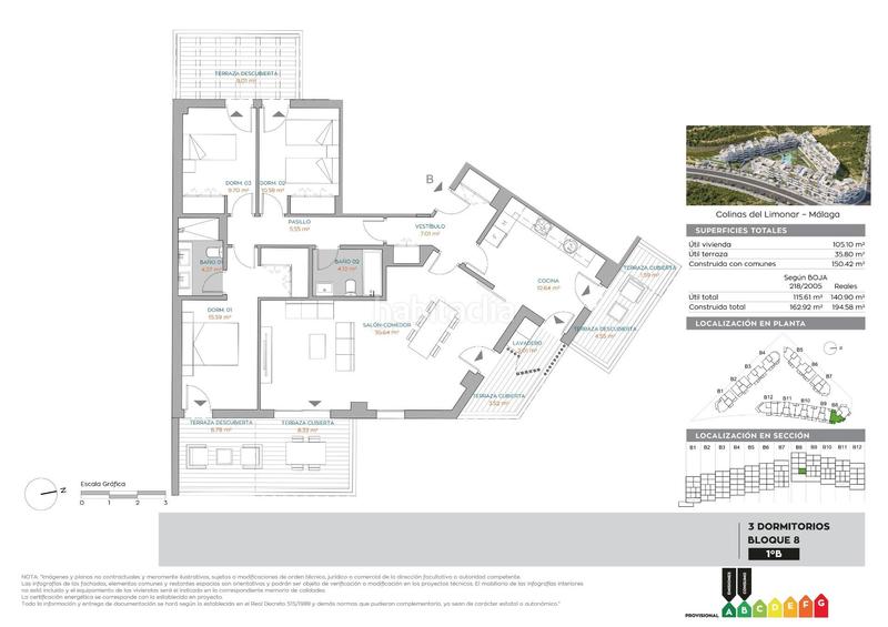 Foto 0cbef92e-0d86-4e2f-98bb-a123cc92bf0c. Piso apartamento con terrazas este oeste 38 m2, además de trastero y plaza de garaje. en Málaga