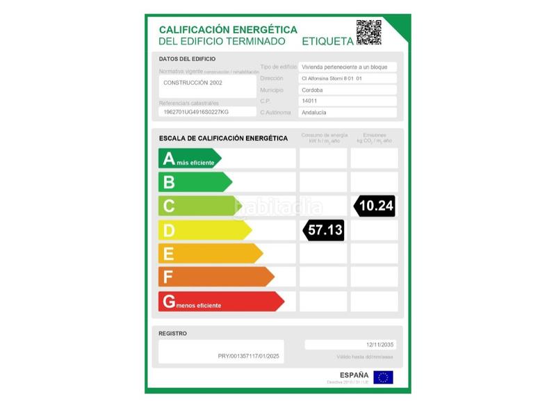 Foto a1c92e61-2d10-490b-9ab5-8844410786ee. Pis amb calefacció aparcament piscina a Tablero Bajo - Arruzafilla Córdoba