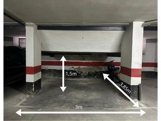 Parking coche en Ciudad Jardín - Zoco. Se vende cochera en ciudad jardín junto al centro