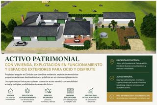 Masia a El Higuerón. Espectacular activo con vivienda en córdoba  entorno carretera d