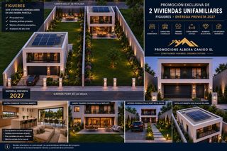 Casa  Carrer port de la selva. Casa unifamiliar de obra nueva con jard�n privado en figueres |