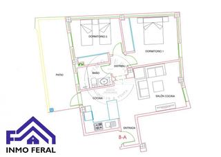 Appartement à Écija. Piso en venta en centro, 2 dormitorios.