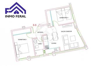 Appartement à Écija. Piso en venta en centro, 2 dormitorios.
